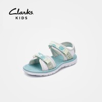 Clarks 其乐 儿童沙滩鞋 蓝色拼色