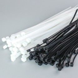 TAOQI 尼龙扎带塑料固定捆扎 白色3x80(宽1.8mm)1000根