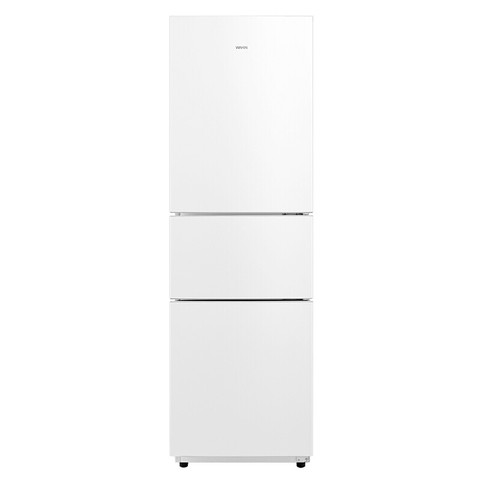 PLUS会员：WAHIN 华凌 BCD-215WTH 风冷三门冰箱 215L 白色