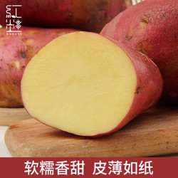 红燚 云南红皮黄心土豆  4.5斤装 *2件 +凑单品