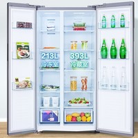 Midea 美的 电冰箱双开门净味一级能效风冷无霜家用冰箱