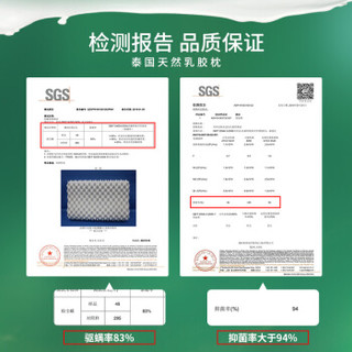 伊可莱（ecolifelatex）泰国乳胶床垫七分区床垫 榻榻米 床褥 7.5*150*200cm