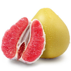 奇鲜果蔬   红心柚子蜜柚  单个装 1.7-2斤