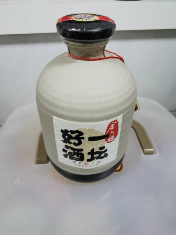 金六福一坛好酒408vol兼香型白酒500ml4瓶