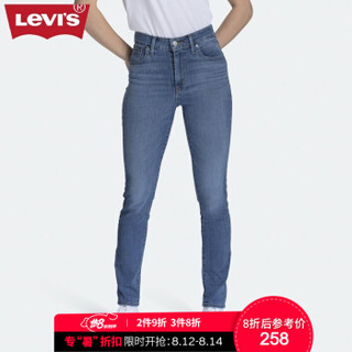 Levi's李维斯 700系列女士721高腰紧身窄脚牛仔裤18882-0179Levis 牛仔色 25 28 *3件