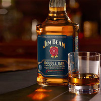 Jim Beam/金宾双桶波本威士忌酒美国原装进口洋酒750ml宾三得利