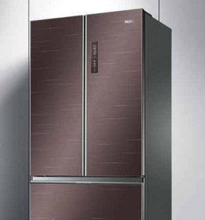 Haier 海尔 典奕系列 BCD-550WDEYU1 变频风冷四门冰箱 550L 金棕色