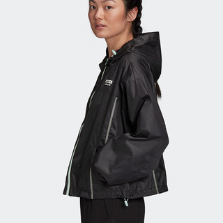 adidas Originals R.Y.V.系列 WINDBREAKER 女士运动夹克 GD3077 黑色 30