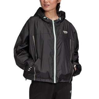 adidas Originals R.Y.V.系列 WINDBREAKER 女士运动夹克 GD3077 黑色 30