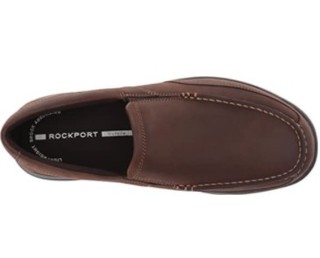 ROCKPORT 乐步 Talmage 男士休闲皮鞋 棕色 US7