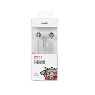 MINISO  名创优品 Marvel漫威 入耳式耳机 *5件 +凑单品