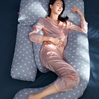  LEYUN 乐孕 孕妇护腰侧睡枕+送幼儿定型枕+一次性内裤