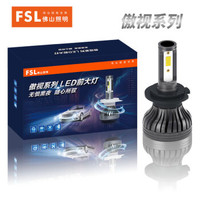 FSL 佛山照明 傲视系列 H4 12V 24W 6000K LED灯泡 一对装 *2件 +凑单品
