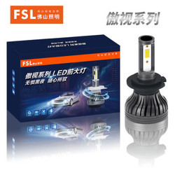 FSL 佛山照明 傲视系列 H4 12V 24W 6000K LED灯泡 一对装 *2件 +凑单品