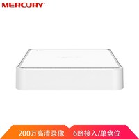 MERCURY 水星安防 MNVR106 网络硬盘录像机 6路监控-无硬盘