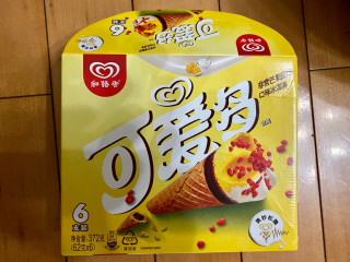 cutebaby可爱多芒果酸奶口味冰激凌62g6支