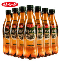 娃哈哈格瓦斯发酵饮品俄罗斯风味饮料600ml*7大瓶汽水新碳酸饮料