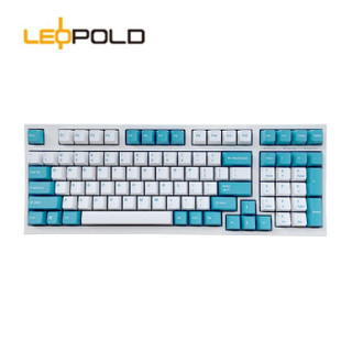 利奥博德 Leopold FC980M OE 加厚PBT二色成型键帽 98键 紧凑型 机械键盘 Summer【OE】 银轴