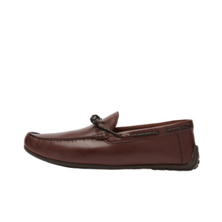 clarks 其乐 ReazorBoat 休闲豆豆鞋 棕褐色 40