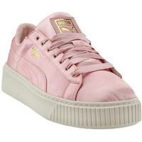 PUMA 彪马 Basket Platform Satin运动鞋