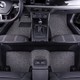 牧斯 加厚丝圈汽车脚垫 特斯拉model3专用 黑灰色