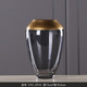 BEST WEST  YYC-2115  轻奢玻璃花瓶摆件 (13cm*19.8cm)