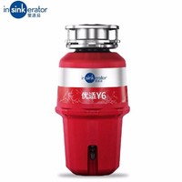 新品发售：InSinkErator 爱适易 Y6 家用厨房食物垃圾处理器 