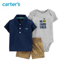 Carter's 孩特 婴儿连体衣 3件套装