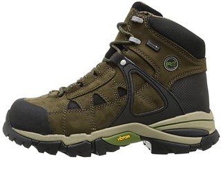 Timberland 添柏岚 PRO Hyperion Waterproof Safety Toe 男士工装靴 Olive Brown Nubuck US8