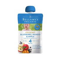 BELLAMY'S 贝拉米 婴儿有机水果蔬菜果泥 3袋装