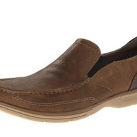 Clarks Rattlin Port 男款真皮休闲鞋 Brown US8
