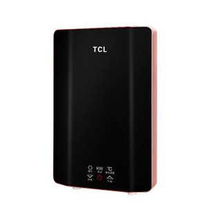 TCL 即热式电热水器 家用智能变频恒温淋浴洗澡快速热免储水电热水器 功率可调节8.5KW TDR-852JB黑色 包安装