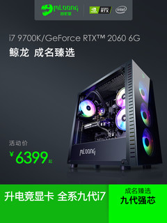 名龙堂i7 9700K/RTX2060 super 8G 吃鸡游戏水冷组装台式电脑主机高配DIY直播电竞全套兼容机