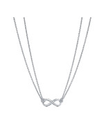 Tiffany&Co;. 蒂芙尼 30319591 8字形纽结双链项链