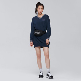 SKECHERS 斯凯奇 L319W008 女士针织连衣裙