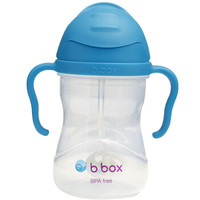 b.box 第三代婴儿童吸管水杯 240ml 钴蓝色 *2件