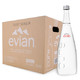 法国原装进口 evian依云矿泉水 玻璃瓶 750ml*12瓶 整箱装 +凑单品