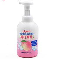 pigeon 贝亲 IA209 桃叶精华洗发沐浴二合一 500ml