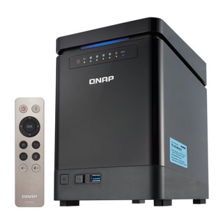 QNAP威联通TS-453Bmini含8G内存4盘四核网络存储NAS企业个人工作室私有云存储服务器快照备份