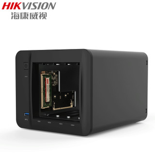 京东PLUS会员：HIKVISION 海康威视 H304 4盘位 Nas网络存储服务器