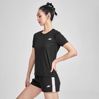 Skechers斯凯奇2020春夏女子运动T恤跑步瑜伽针织短袖衫P220W048 *2件