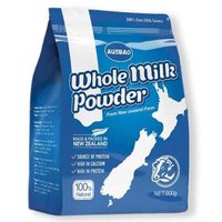 新西兰进口 宝贝AUSBAO 全脂乳粉 成人奶粉900g 中老年青少年奶粉 *4件