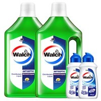 Walch 威露士 多用途消毒液1Lx2+手洗洗衣液90mlx2 *2件