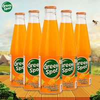 泰国Green Spot橙汁进口果汁饮料260ml*5玻璃瓶装橙味水果汁饮品