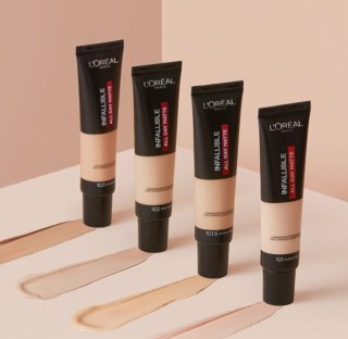 L'OREAL PARIS 巴黎欧莱雅 24小时吸油棒粉底液 35ml