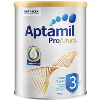 百亿补贴：Aptamil 爱他美 白金版 婴儿配方奶粉 3段 900g