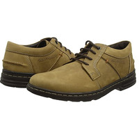 Hush Puppies 暇步士 Barnet Hanston 男士休闲皮鞋 棕色 44.5