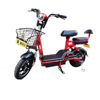 SUNRA 新日 MC3 电动自行车 TDTZD-432 48V12h铅酸电池 炫彩红