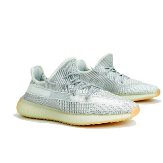 adidas Originals Yeezy Boost 350 V2 中性跑鞋 FX4348 灰天使 38.5