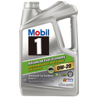 Mobil 美孚 1号 AFE 0W-20 SN 全合成机油 5Qt *2件